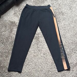 Harley-Davidson Black and Orange Track Pants